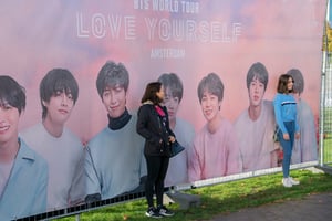 BTS mural